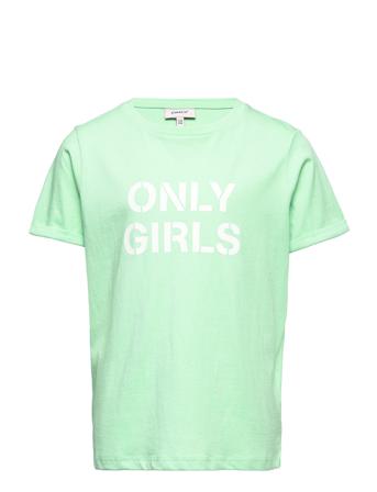Kognaomi Print Ss Tee Ot Wvn Blue Kids Only