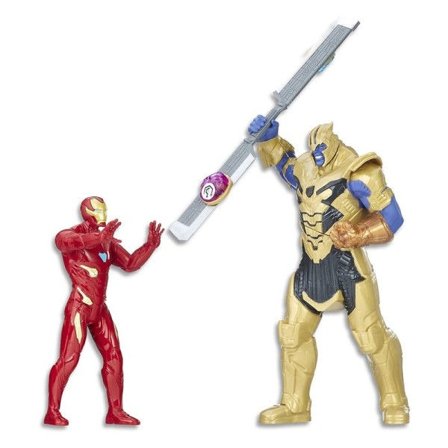 Figur for barn Marvel Legend The Avengers Infinity War Iron Man VS Thanos Battle Set