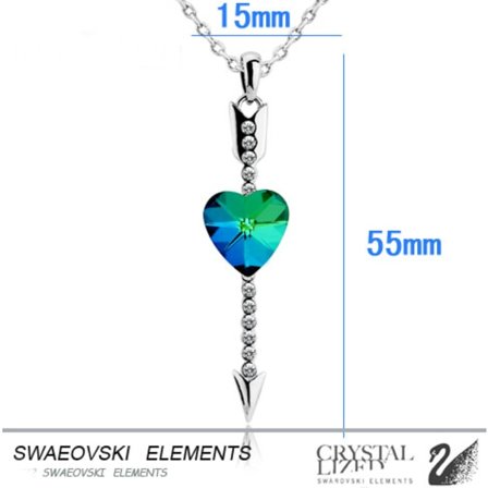 18K Guldfyllda Filled gulddoublé HALSBAND Österrikiska Kristall