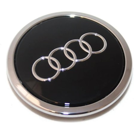 60MM Original Audi navkapsel, set om 1, för aluminiumfälgar, b