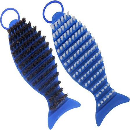 2-pack skivstångsborste, nylonborstar för rengöring av viktstänger, rengöringstillbehör styv borste för styrketräningsstänger, skivstång, hantel