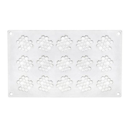 Honeycomb Shape Silikonform Honeycomb Sjokoladeformer Deco
