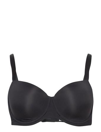 Figuras Padded Balcony Bra Lingerie Bras & Tops Balc Tte Bras Musta Primadonna