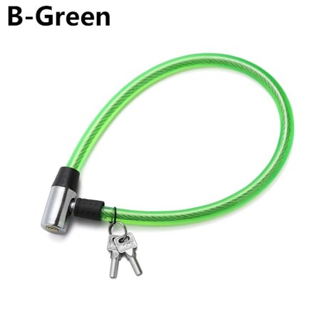 Cykeltillbehör Cykellås med 2 nycklar Kabel stöldskydd - spot sales