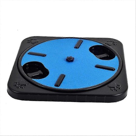 Koirien kynsien raapimistyyny, koirien raapimislauta, välipalaosastot, sininen