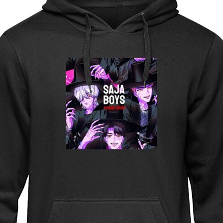 Barnehettegenser Kpop Demon Hunters Saja Boys Dark Idol Aura Purple Demon Energy