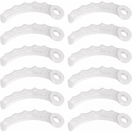 12 kpl muoviteriä, jotka ovat yhteensopivia Makita 198383-1 ja 198426-9, Makita DUR189RF -reunatrimmerin, UR100DZ, DUR191LZX3, DUR181Z, DUR192LZ, 