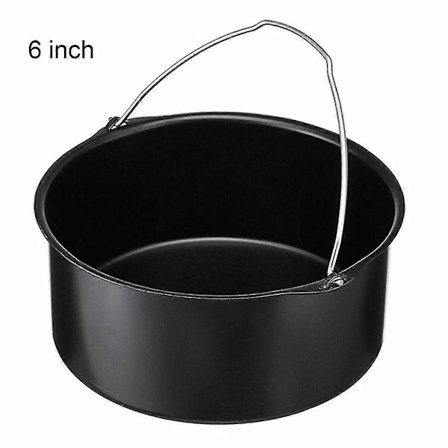 Kakeform Airfryer Tilbehør Air Frying Pan Frityrkoker Brødbakekurv
