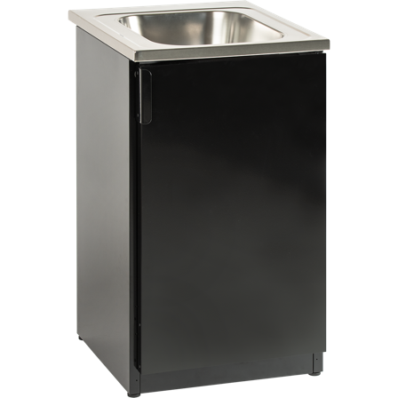 Nimo TB 500 T Tvättbänk svart, höger, Tvättstuga