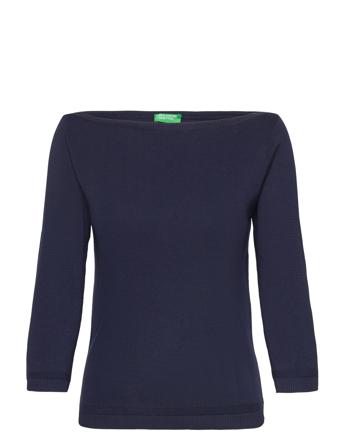 Sweater H/S Tops Knitwear Jumpers Blue United Colors Of Benetton
