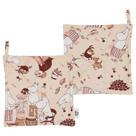 Moomin arabia Siivouspuuhissa patalappu 22 × 22 cm