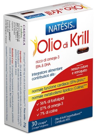 Natésis Olio Di Krill 30 Capsule