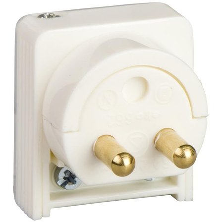 Schneider Electric 189518600 Lamppropp ojordad, 2-pol, för sladdmontage, Anslutningsdon & kablar