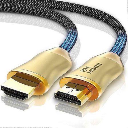 10m 26AWG HDMI 2.1 Kabel 8K / 60Hz 4K / 120Hz HDMI till HDMI Guldpläterad Kontakt Sladd Kompatibel med PS5 XBox TV Dator Pro