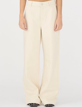 IVY Copenhagen Ivy-Augusta French Jeans Wash Ecru - Cream - 28 x 32