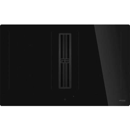 Smeg HOBD482D2 keittotaso/liesituuletin 83 cm, musta