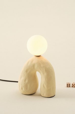 Jotex - ZANTEN bordlampe Gul - Kjøp Bordlamper hos Jotex