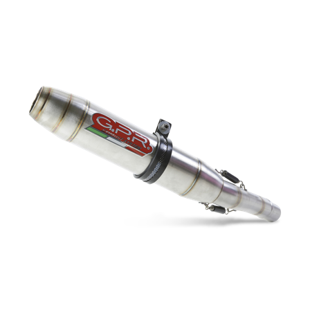G.P.R. Deeptone High Level Position Inox Slip-On - Suzuki GSX-R 750 2008-2010