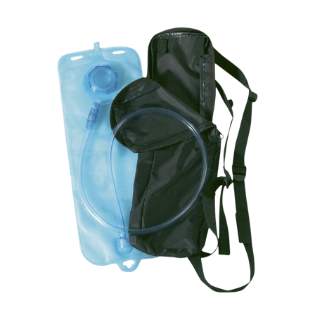 Nylonsekk + Væskepose Shot Svart/Blå