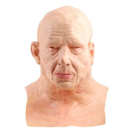 Scared Realistic Mask Legetøj til Børn og Voksne Trick Legetøj Emulsion Lavet Lindre stress