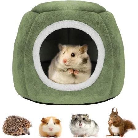 21cm Lille kæledyrsrede, Lille kæledyrs vinterhus, Hamsterhus, Lille