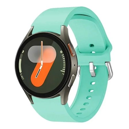 Silikonarmband för Samsung Galaxy Watch 7/6/5/4 40mm 44mm 5 Pro Original No Gap Armband Galaxy Watch 6 4 Classic 47mm 43mm Band