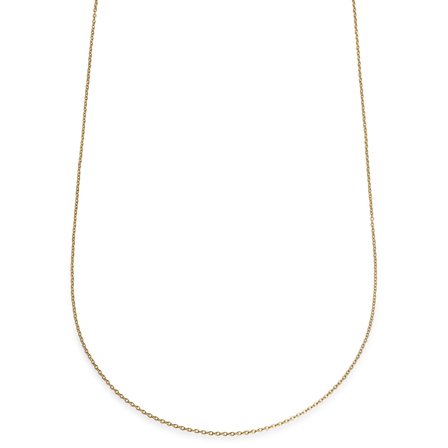 Essentials | 1.5 mm Lightweight Gold-Tone Cable Chain Necklace for Men - Chain necklaces