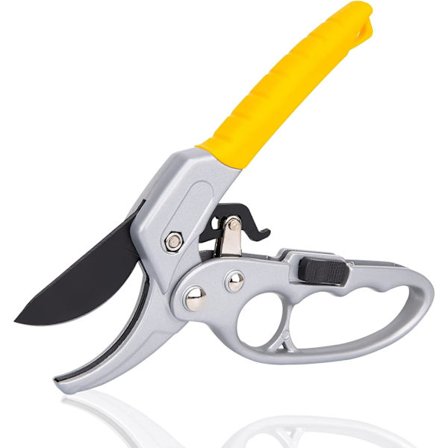 Ratsax med förstärkt handtag för beskärning av rosor,