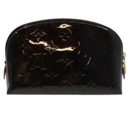 Louis Vuitton Vintage, Pre-owned Leather pouches Paars, Dames, Maat:ONE Size,leer