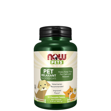 NOW Pets Relaxant 90 tuggtabletter