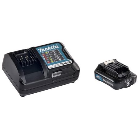 Makita 191B50-9 Ladepakke 2,0 Ah Li-ion batteri og lader, Maskintilbehør & forbruk