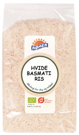 Rømer Ris hvide basmati Ø 500 g, Helse & Madvarer, Pasta, Ris & Bælgfrugter, Ris