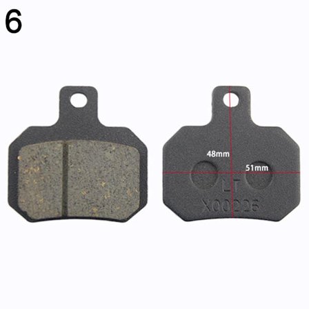 Cykel Bromsbelägg Scooter Bromsskiva 6 6