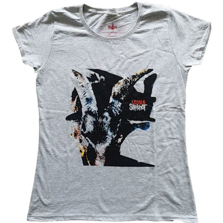 Slipknot Dam/Dam Iowa Goat Shadow Heather T-Shirt XL Grå