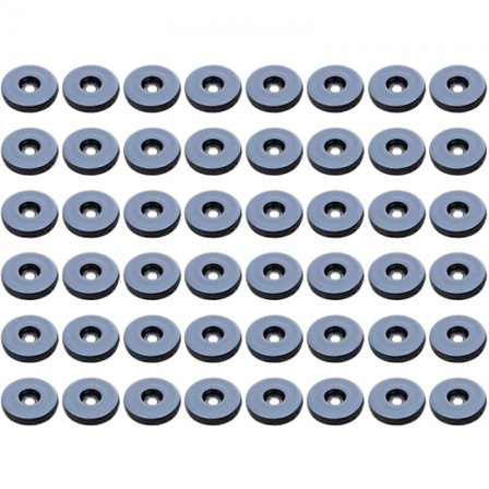 48 stk møbelglider, runde teflonmøbelglider, anti-vibra