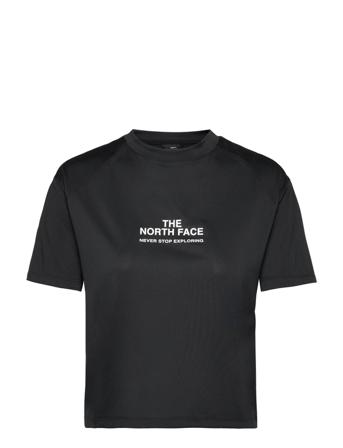 W Ma S/S Tee T-shirt Top Sort The North Face