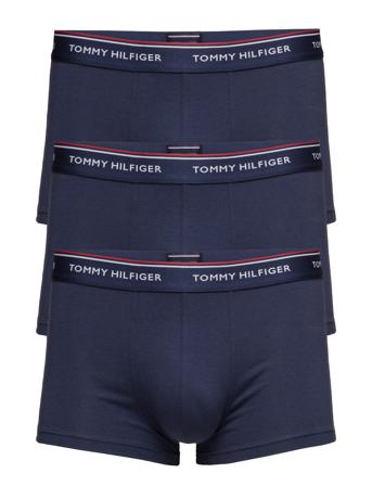 3P Lr Trunk Boxershorts Blue Tommy Hilfiger
