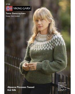 Mønsterhæfte Picasso Tweed - Viking of Norway