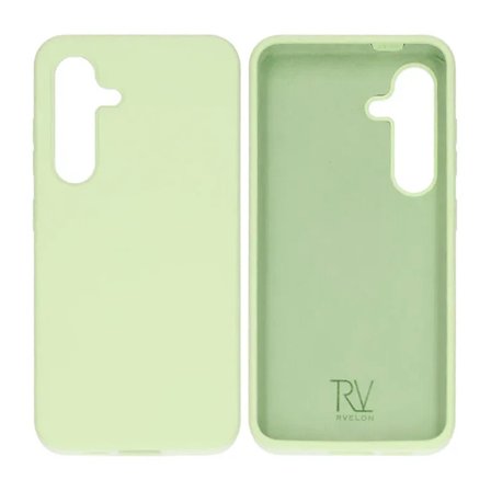 Samsung Galaxy S24 Plus Mobilskal Silikon Rvelon - Limegrön