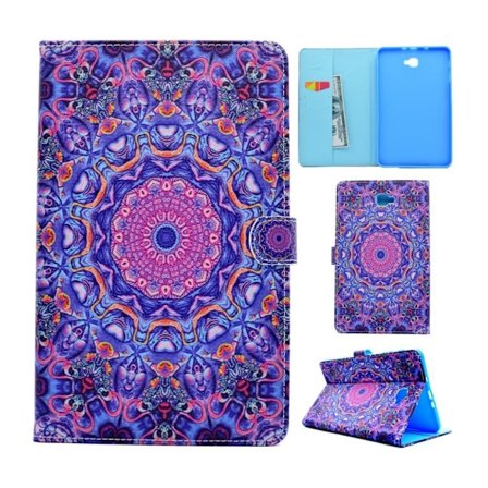 Samsung Galaxy Tab A 10.1 (2016) uniikki kotelo - Violetti boheemi