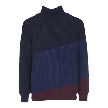 Paul Smith, Knitwear Niebieski, Mężczyzna, Rozmiar: S