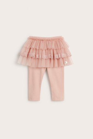 Newbie | Leggingsit, joissa tyllihame | Pinkki