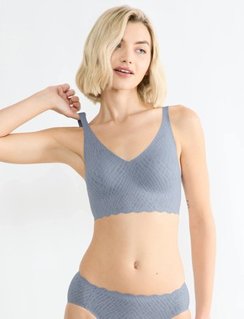 sloggi Sloggi Zero Feel Bliss Bralette - Blue - XXL