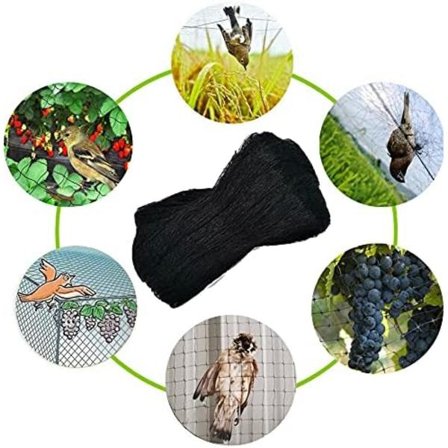 Lintujen suojaverkko, 4m x 10m lintuverkko, lintujen suojaverkko