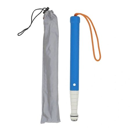 Blindestokk Reflekterende Titanlegering Sammenleggbar Lett Grep Lett Robust for Eldre Synshemmede Personer