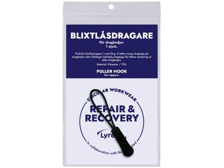 Blixtlåsdragare för dragkedjor - Lyreco - Arbetskläder - Accessoarer - Övriga accessoarer