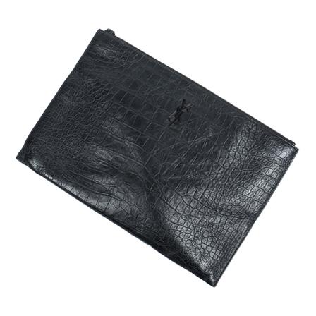 Yves Saint Laurent Vintage, Pre-owned Clutches Zwart, Dames, Maat:ONE Size