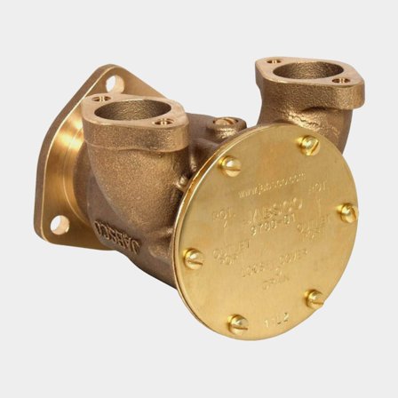 Bomba de agua de refrigeración Jabsco 9700-01, de transmisión directa, brida de 1" (25 mm)