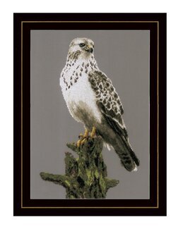 Broderikit Billede Stolt falk - Vervaco