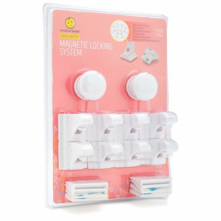Magnetisk barnesikring 8-pakning